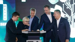Вячеслав Гладков и Герман Греф дали старт работе нового кампуса «Школы 21»