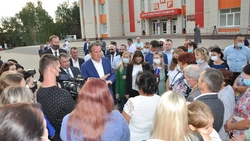 Вячеслав Гладков побывал в Ровеньском районе с рабочим визитом