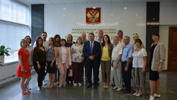 22 представителя прессы Белгородской области приняли участие в поездке в Госдуму