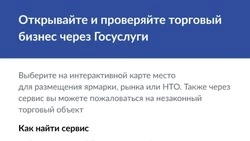 Сервисы для организации проверки законности торговли появились на «Госуслугах»