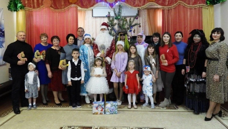 Татьяна Киричкова посетила один из новогодних утренников