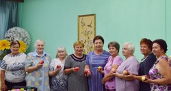 Пожилые ровенчане приняли активное участие в мероприятии «Яблочный Спас – яблочко припас!» 