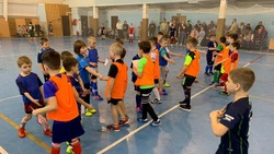 Футбольные баталии юных спортсменов прошли вчера в ФОКе посёлка Ровеньки