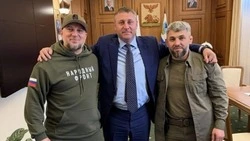 Александр Шуваев встретился с командиром спецназа «Ахмат» Апти Алаудиновым