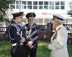 Праздничные мероприятия в честь Дня ВМФ прошли в Ровеньском районе