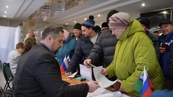 Избирательные участки начали свою работу в Белгородской области