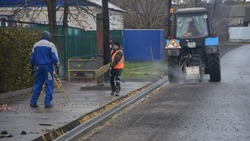 Работы по ремонту улично-дорожной сети завершаются на улице Механизаторов в селе Нагорное