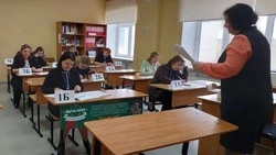 Пробный экзамен прошёл для выпускников и их родителей