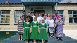 Руководители района приняли участие в открытии молельной комнаты в селе Мартынцы