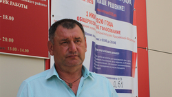 Глава Ровеньского КФХ Виктор Алафердов проголосовал по поправкам в Конституцию