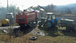 Женщина погибла во время пожара в частном доме в Пристени Ровеньского района