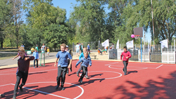 Новая детская площадка появилась в селе Айдаре Ровеньского района