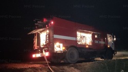 Огнеборцы потушили пожар в нежилом помещении в Пристени Ровеньского района