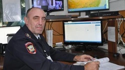 Дежурный полиции капитан Ольшанский